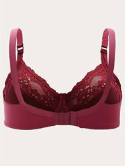  Sexy Lace Push Up Bra Comfy Ultra thin Intimates Women's Lingerie