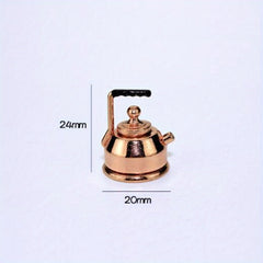 Mini Old Fashioned Hot Water Pot Kettle Toy Kitchenware Accessories