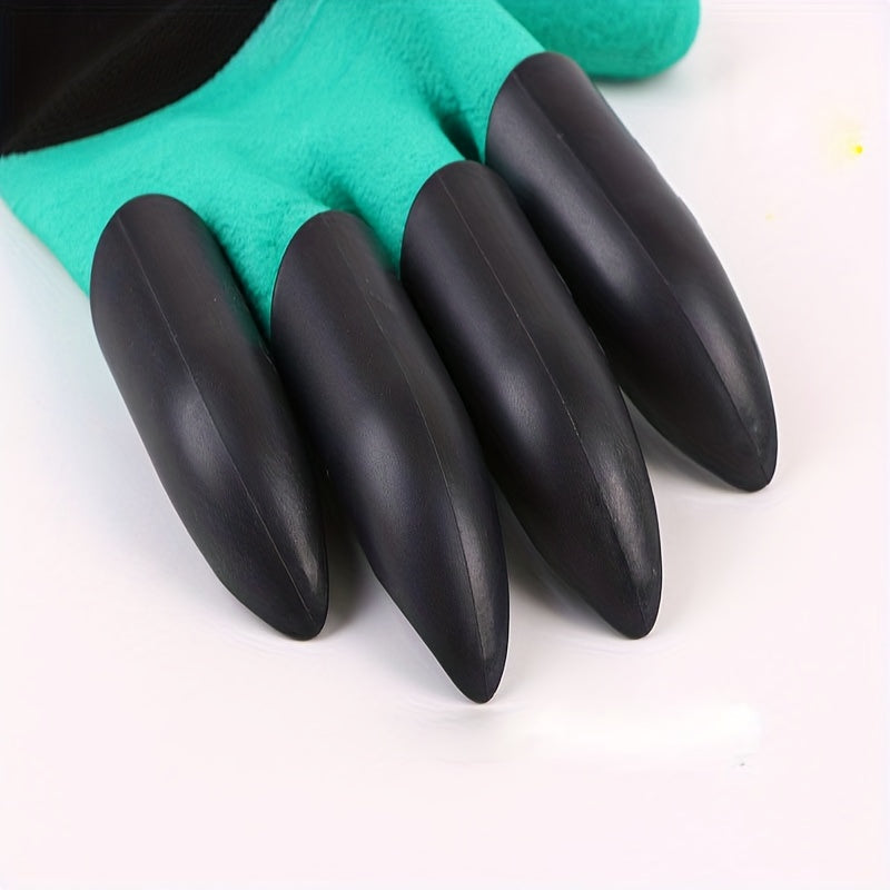Garden Gloves for Digging Planting Weeding Seeding Protect Nails & Finger