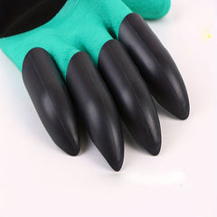 Garden Gloves for Digging Planting Weeding Seeding Protect Nails & Finger