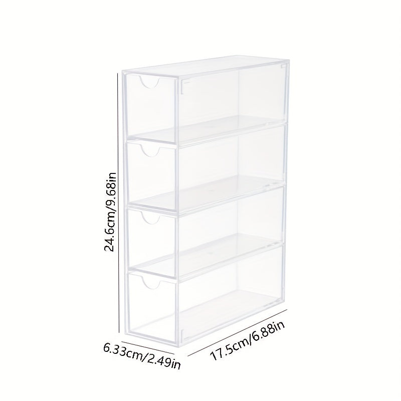 Men's Glasses Storage Box Drawer Type Partition Frame