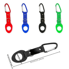 Portable Silicone Water Bottle Buckle Carabiner Backpack Buckle