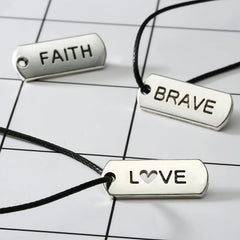 80pcs Word Charms Pendants for DIY Jewelry Making