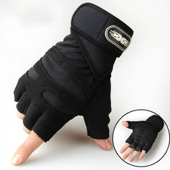 Unisex Breathable Fitness Gloves with Sunshade Closure