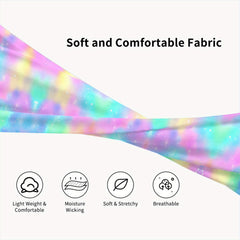 Rainbow Breathable Headband Men Women Sport Fitness Casual
