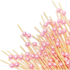 100 Bamboo Cocktail Picks Appetizer Party Food Garnish