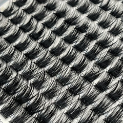 DIY Lash Clusters Kit with Remover 2-in-1 Applicator Faux Mink D Curling