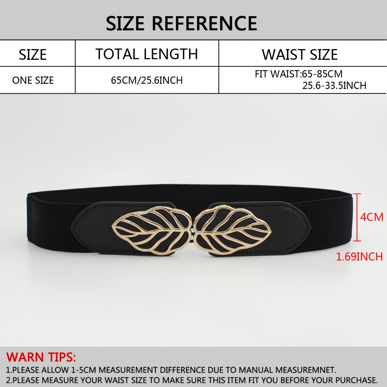 Women's Elastic Leaf Corset Belt For Dresses and Jeans