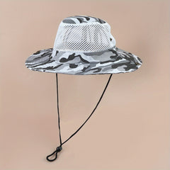 Outdoor Camouflage Bucket Hat Sun Hat