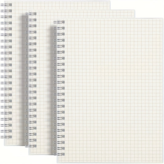 Spiral Graph Notebooks A5 160 Pages Thicken Graph Paper
