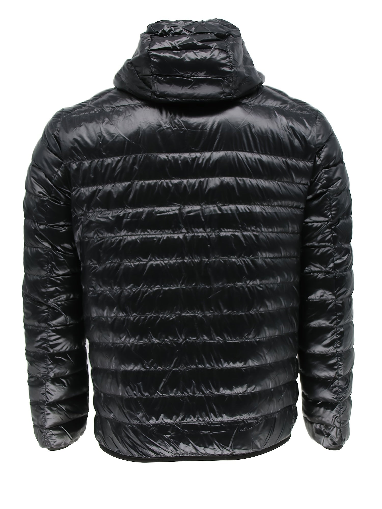 Men's Hooded Padded Jacket Warm Coat For Autumn And Winter