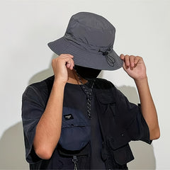 Outdoor Packable Bucket Hat Sunshade Waterproof Fishing Hat