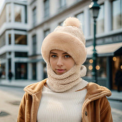 Winter Hat Bib Mask Motor Riding Ear Protection Windproof Cap