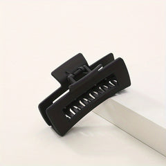 Matte Steel Hair Claw Ponytail Holder Hair Accessories