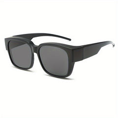 Myopia Glasses Cover Mirror Women's Polarized UV Sunglasses