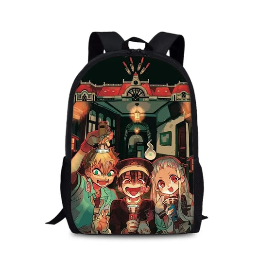 Anime Bound Jibaku Shounen Hanako-Kun Cosplay Backpack