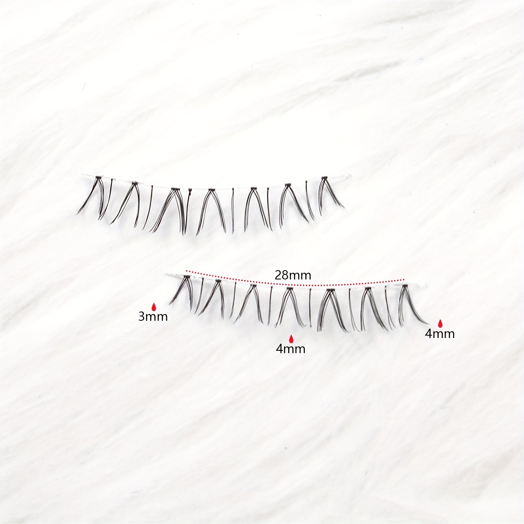 5 Pairs Lower False Eyelashes Natural Reusable Soft Lashes Extension