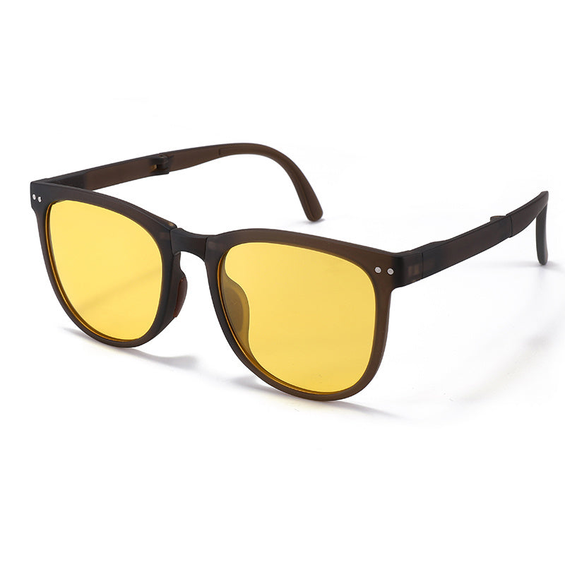 1pc Polarized UV Protection Folding Ladies Sunglasses