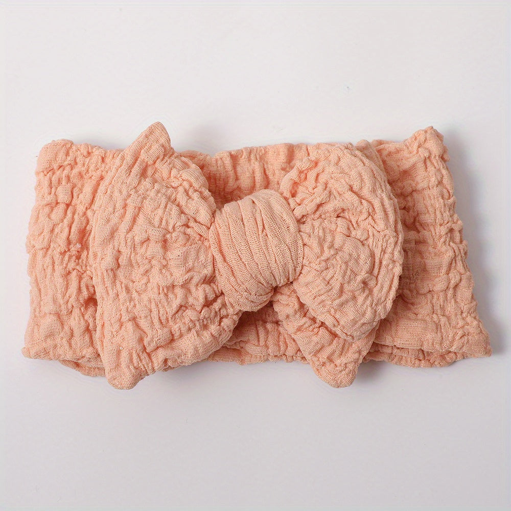 Bow Headbands Soft Hair Accessories For Baby Girls Kids