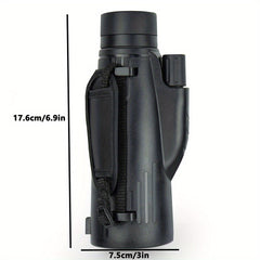 HD 10X Monocular Telescope ABS Material 50mm Lens Ideal for Bird Watching