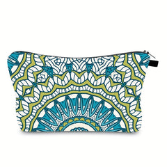 Bohemia Printed Waterproof Cosmetic Bag for Women