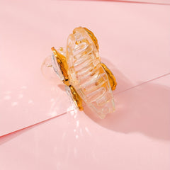 Crystal Hair Claw Transparent Shark Claw Ponytail Holder Hair Accessories