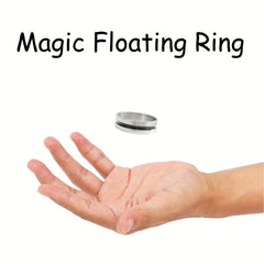 Floating Ring Invisible Thread & Wax Set Close Up Magic Trick