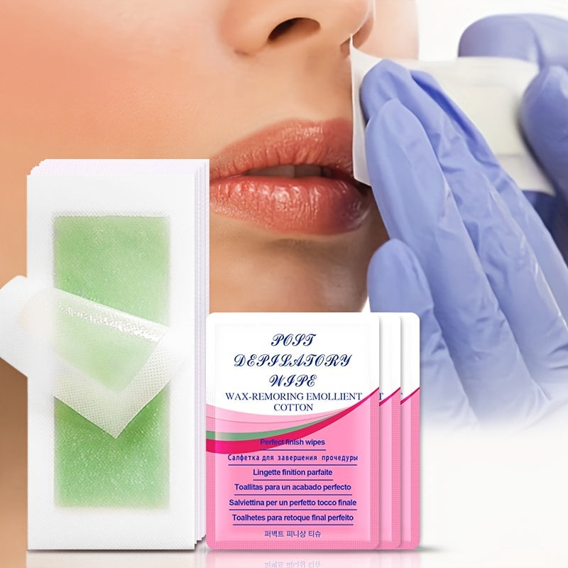 Facial Wax Strips Hair Removal Kit