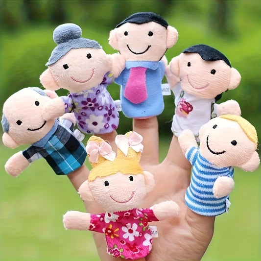 Rainbow Finger Puppets Role Playing Costume Set