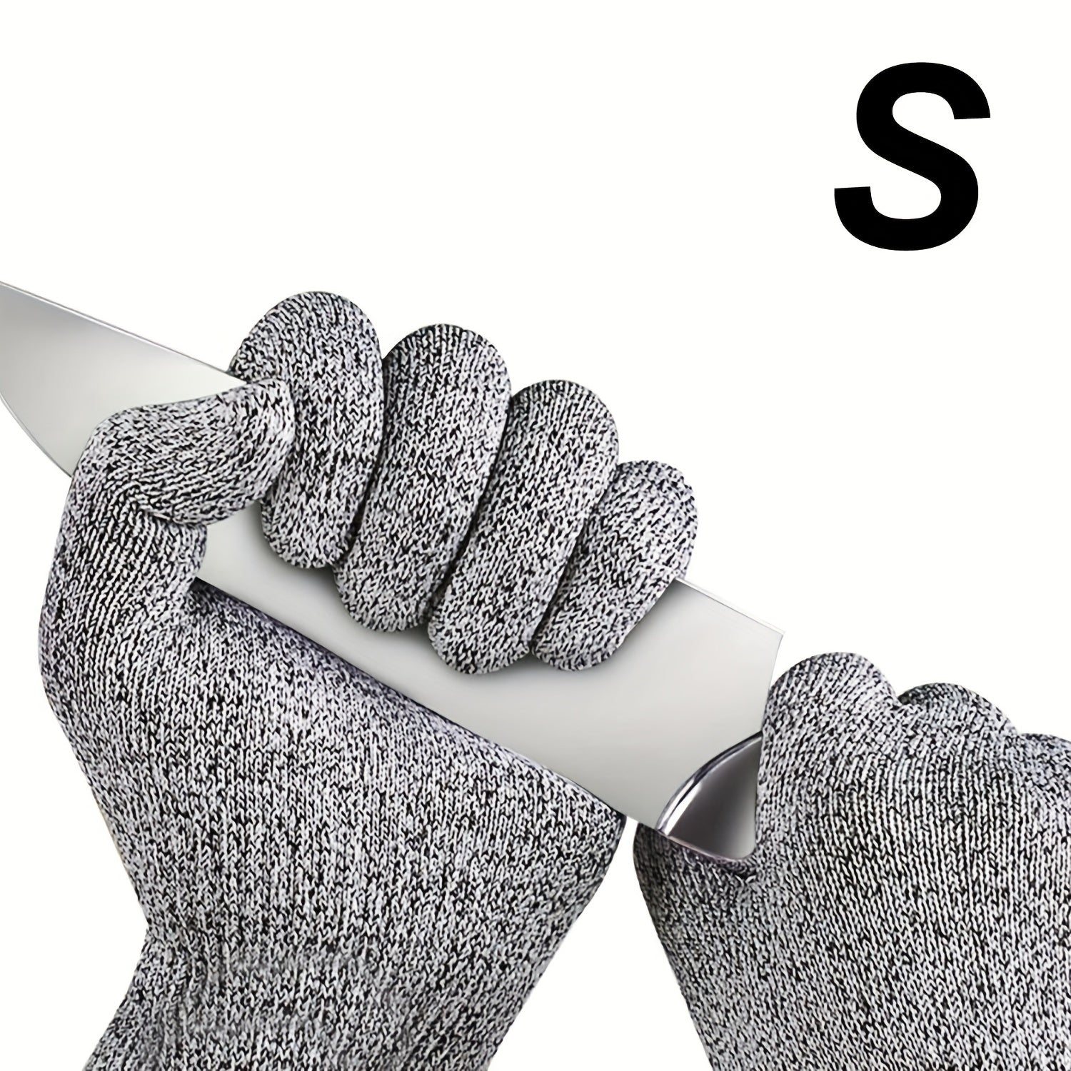 2pcs Cut Resistant Gloves Durable Safety Protection Enhanced Grip