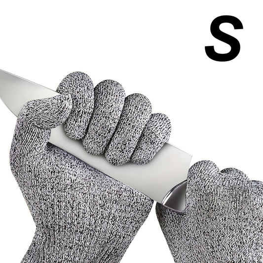 2pcs Cut Resistant Gloves Durable Safety Protection Enhanced Grip