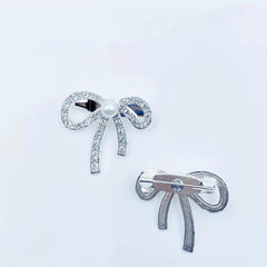 2pcs Butterfly Brooch Accessory Small Incense Wind Diamond Pin DIY Men