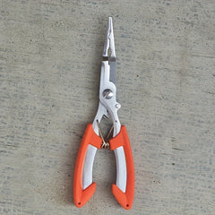 Stainless Steel Fishing Pliers: Scissors, Cutter, Hook Remover