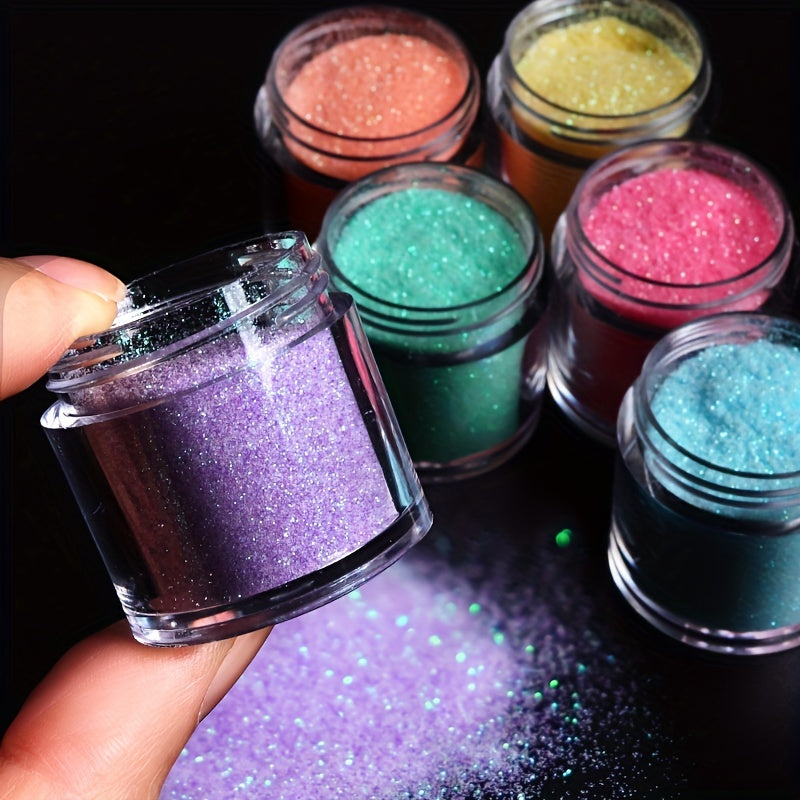 10ML Glitter Powder for Manicure Decoration Dusting