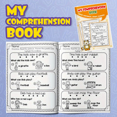 Engaging Comprehension Book for Kids: Improve Reading & Critical Thinking Skills