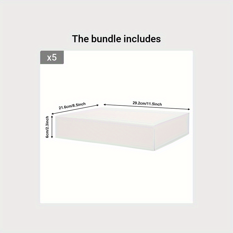 Magnetic Lid Shirt Box 29x21x21cm - Sturdy Groomsman Gift Boxes
