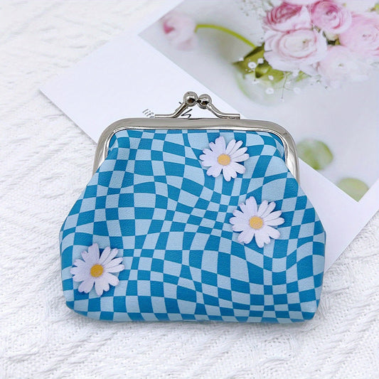 Girls Daisy Flower Coin Purse Bag Birthday Gift