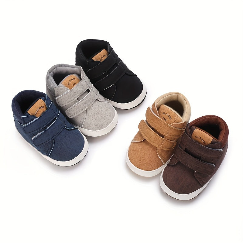 Vintage Comfortable Sneakers For Baby Boys Lightweight Non Slip Shoes