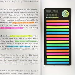 300 Fluorescent Creative Stickers - Waterproof PET
