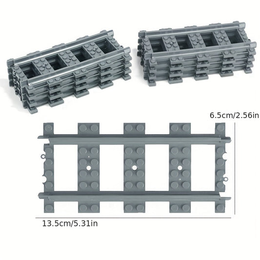 Train Track Building Blocks Educational Toys for Kids - Perfect Gift Idea
