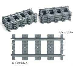 Train Track Building Blocks Educational Toys for Kids - Perfect Gift Idea