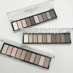 10-Color Eyeshadow Palette Matte Nude & Smokey Shades