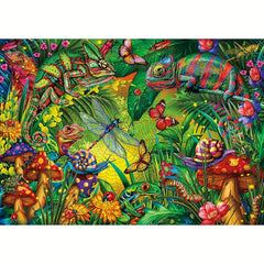 Chameleon Wooden Jigsaw Puzzle for Adults