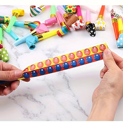 1pc Blowout Whistles Funny Party Blowouts Blowers Holiday Cheering Props