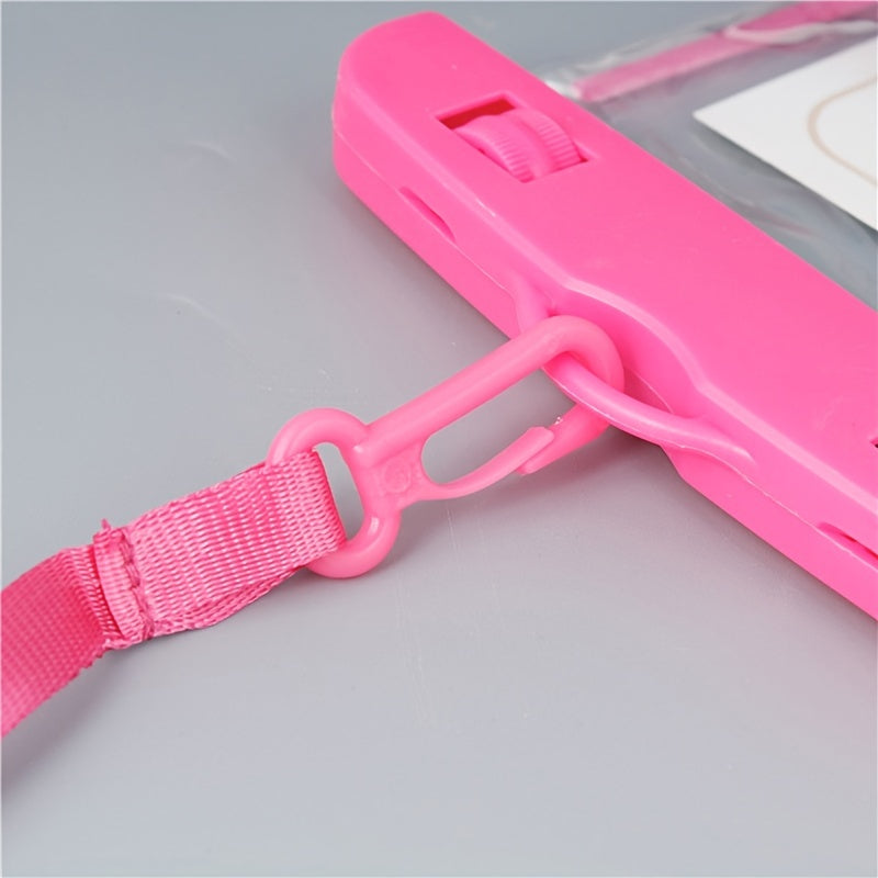 Clear Waterproof Phone Case Diving Pouch Touch Screen Phone Bag
