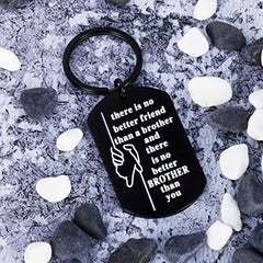 Creative Brother Keychain Gift For Boys, Friends