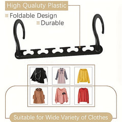 1pc Foldable Magic Hanger Multifunctional Connection Hook Storage