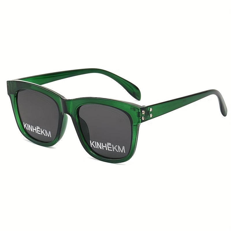 Square Sunglasses Retro Jelly UV400 Sun Shades Driving Beach Travel