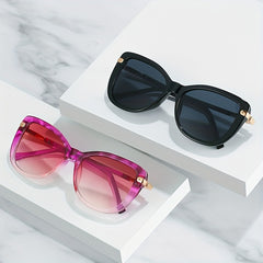 Y2K Cat Eye Sunglasses Casual Gradient UV400