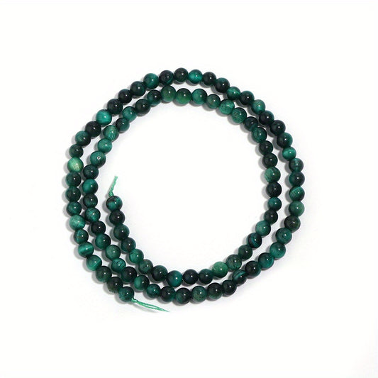 Green Tiger's Eye Stone Beads for DIY Jewelry Making 4-12mm